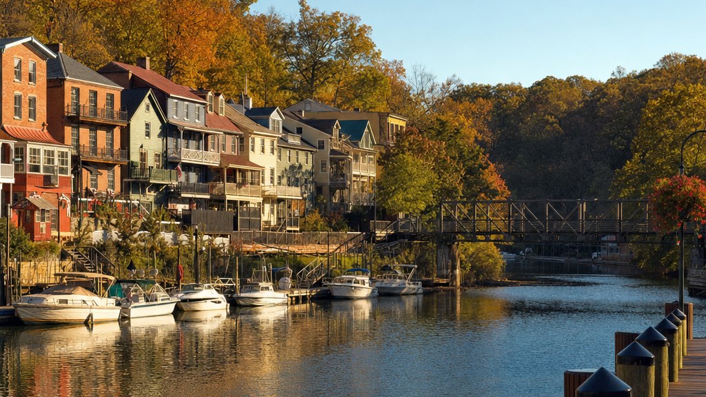 The Occoquan riverfront, Woodbridge